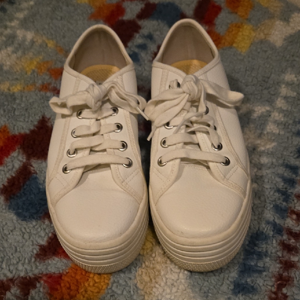 Steve Madden White Sneakers